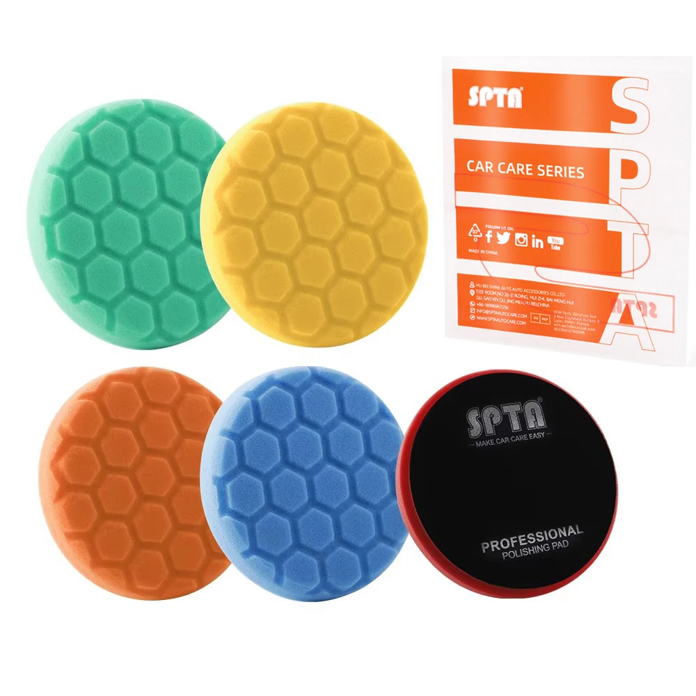 SPTA Hex-Logic Foam Polishing Pad (3in / 5in / 6in)